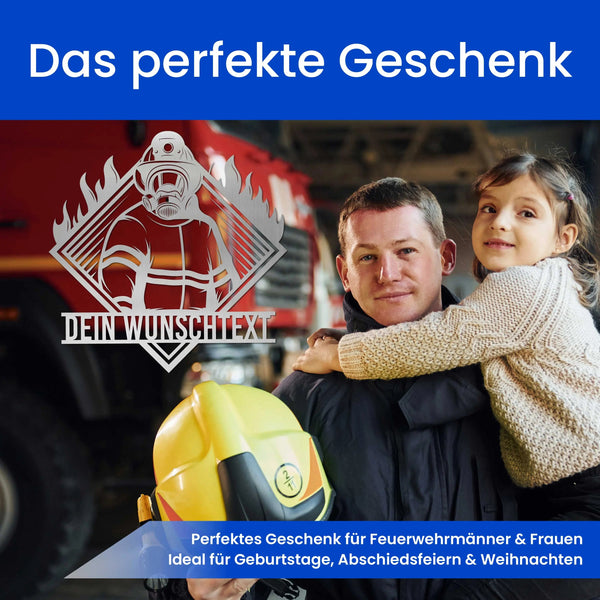 Retterherz -Â Feuerwehr Schild