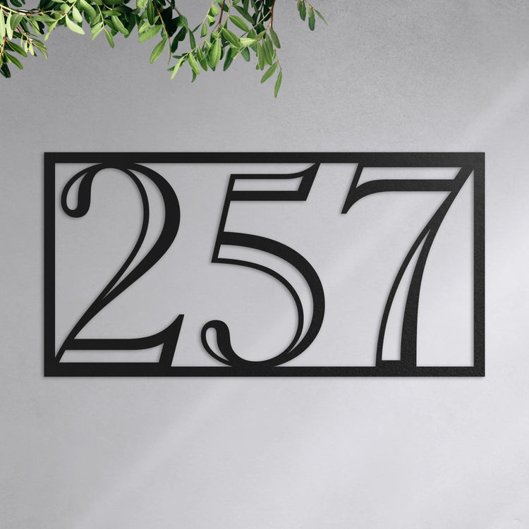Ombre du numéro de maison