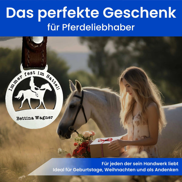 Trabendes Pferd - Pferde Anhänger
