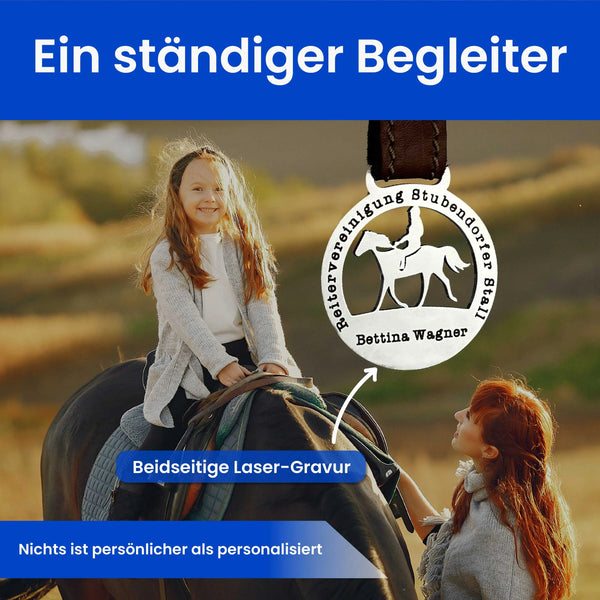 Trabendes Pferd - Pferde Anhänger