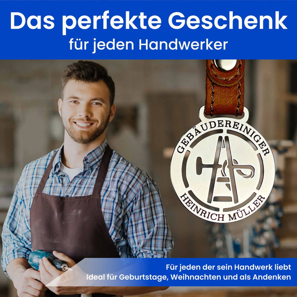 Gebäudereiniger - Zunft-Anhänger