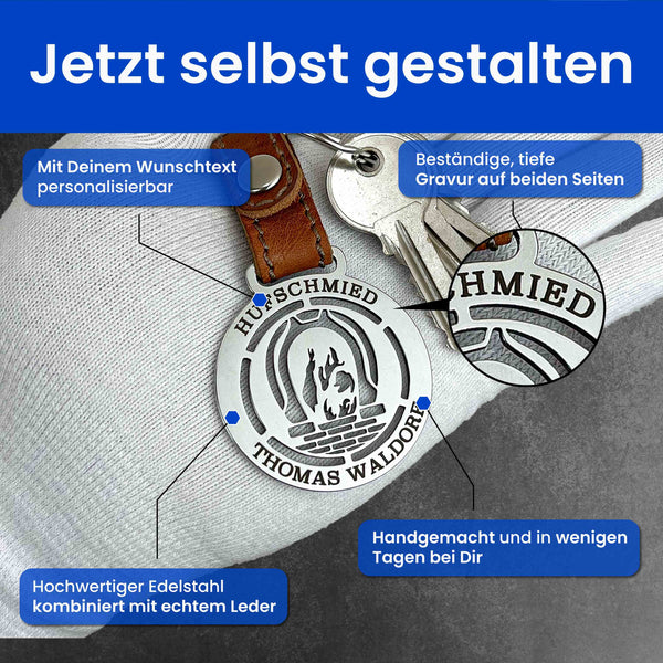 Hufschmied - Zunft-Anhänger