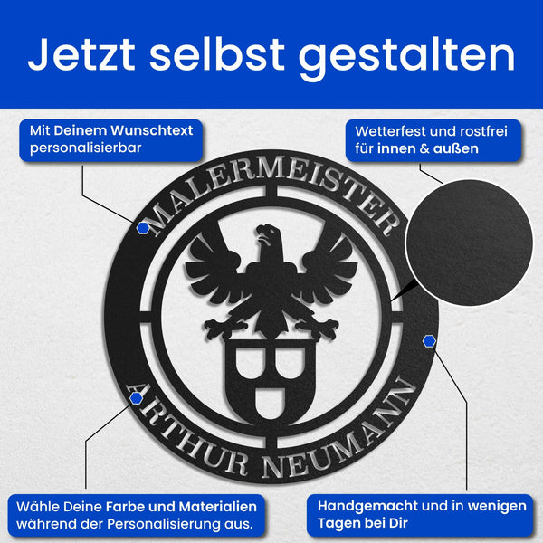 Maler - Zunft-Schilder