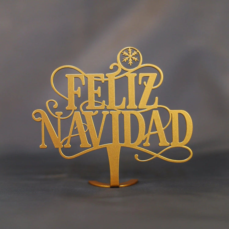 "Feliz Navidad" Aufsteller