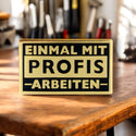 Handwerker Anstecker