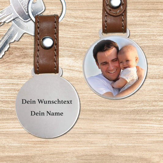 Foto mit Wunschtext