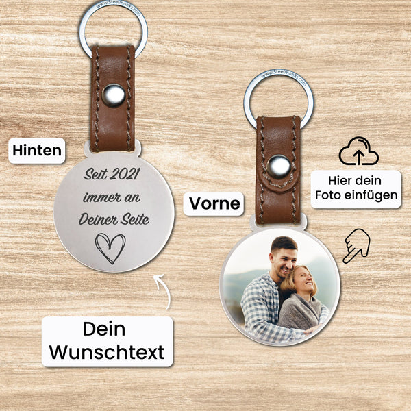 Fotoanhänger mit Wunschtext