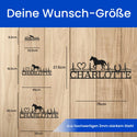 Ich liebe mein Pferd -  Pferde Schild