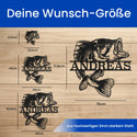 Glückliche Barsch -  Tier Schild