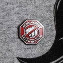 Badge « Pas de violence envers les sauveteurs »