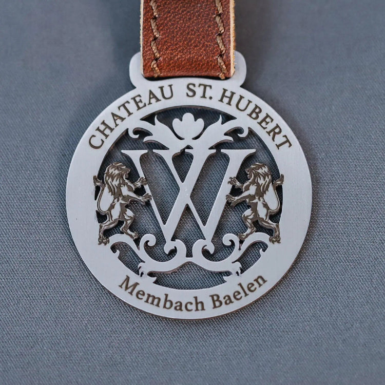 Feudales Monogramm -  Pärchen Schlüsselanhänger